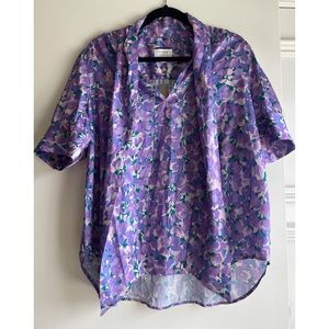 Purple with vintage like collar